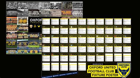 oxford united fixtures 2008